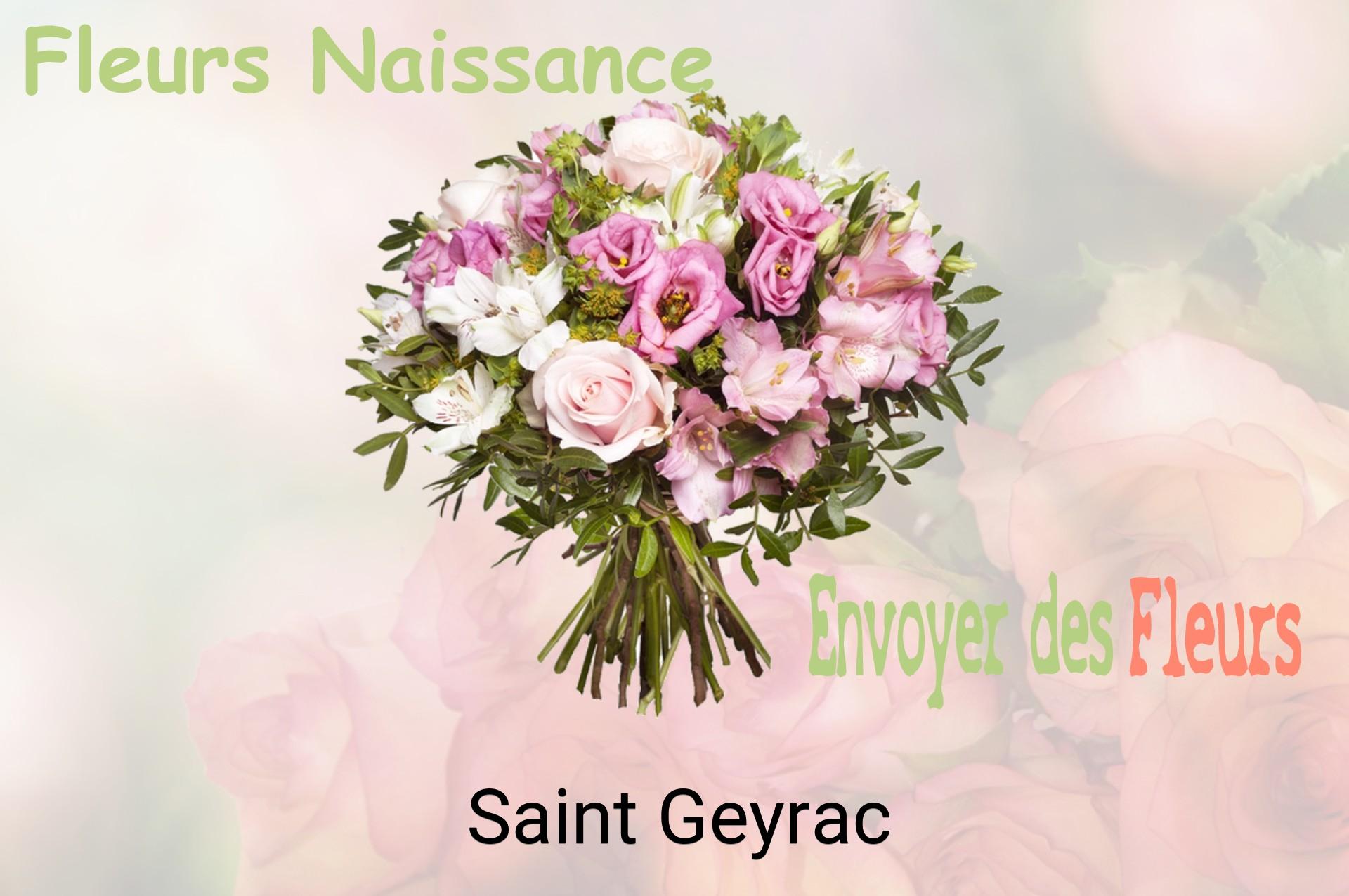 Bouquet de fleurs de naissance livré à Saint-Geyrac